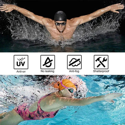 Anti-Fog Swimming Goggles - FlexNovaFitness