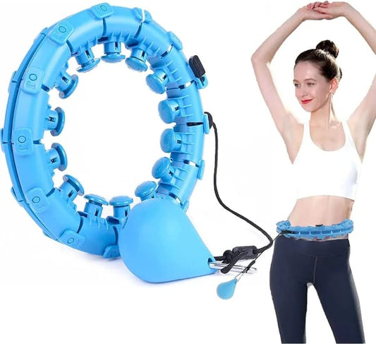 Weighted Fitness Hula Hoop - FlexNovaFitness