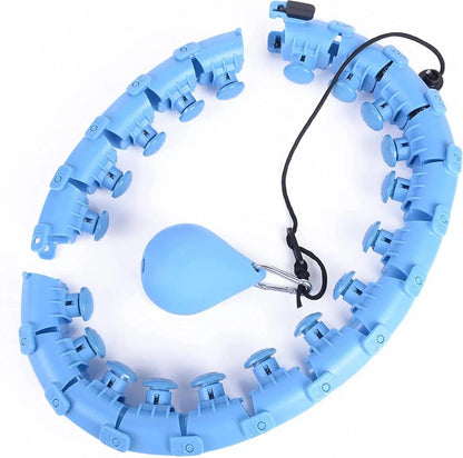 Weighted Fitness Hula Hoop - FlexNovaFitness