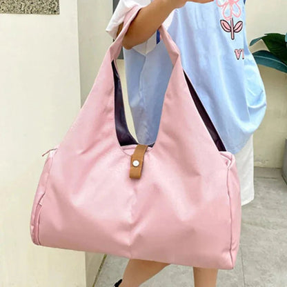 Women's Sports Bag with Shoe Pocket - FlexNovaFitness